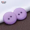 Láser de Tinte Personalizado Dos Ojos Resina Botón de Pan Ropa de Punto Camisa Botón Redondo Ropa para Niños Botón Versátil