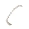 Pulseira geométrica de diamante de personalidade europeia e americana transfronteiriça moda estilo romano cheia de diamante mão temperamento coringa explosão joia de mão atacado
