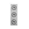 Sticker con chip nfc 215 chip anti-metal instrucción de acceso directo música personalizada pared inducción pasiva etiqueta antifalsificación