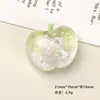 Accesorios de Resina para Manualidades de Dibujos Animados, Pinzas para el Cabello de Personajes Gorditos con Pegamento de Crema para el Clima, Accesorios para Funda de Teléfono, Hebilla de Zapato, Llavero