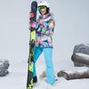 South Expedition e North Battle Feminino Snowboard Double-board Ski Suit À Prova de Vento À Prova D'Água Quente Respirável Ski Suit Escalada Roupas