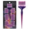 Wanmei Kit de Pincéis Descartáveis para Coloração de Cabelo Transfronteiriço com Múltiplas Cabeças de Pincel Adequado para Todos os Cenários, Ferramentas de Coloração de Cabelo para Salões de Beleza e Uso Doméstico