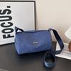 Nova Bolsa Feminina Estilo Preguiçoso Pequena Quadrada 2025 Fashionable Leve Bolsa para Celular Bolsa Transversal Esportiva Bolsa de Ombro Feminina Bolsa Feminina