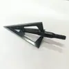 Flecha Black Widow 100 Grãos Caça ao Ar Livre Trident Trident Trident Trident Threaded Arrowhead Target Head Fábrica de Arco e Flecha Venda Direta