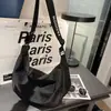 Bolsa de Bolinho de Tecido Oxford Impermeável Moda Simples Versátil Casual Grande Capacidade Feminina Ombro Único Alça Larga Transversal Bolsa Tendência
