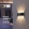 Lámpara de Pared LED Impermeable para Exterior Transfronteriza Patio Casa Hotel Pasillo Balcón Iluminación Ascendente y Descendente Interior y Exterior Lámpara de Dormitorio