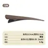 Pinza de pelo grande de plástico mate tipo pico de pato, pinza puntiaguda color Morandi vintage, pinza para flequillo, pasador de estilo para maquillaje para mujeres