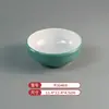 A8 Melamina Patrón de Tela Simple Verde Vajilla Plato para Fondue Plato de Res y Cordero Plato para Barbacoa Plato para Plato de Fondue Plato de Rollo de Res Graso