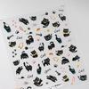 Nuevas pegatinas de hierro para uñas con dibujos animados, pegatinas estéreo esmeriladas para uñas, pegatinas para uñas Ins, pegatinas para uñas TS-3792, pegatinas de gato negro