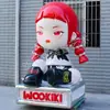 Escultura IP luminosa de PRFV personalizada mascote de grande empresa figura de desenho animado fábrica de origem instalação no local