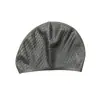 Gorro de natación para adultos de silicona de alta elasticidad, unisex, impermeable, protector de oídos, diseño de gota de agua, especialmente diseñado para entrenamiento en piscina, gorro de natación antideslizante