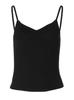 Ropa de Mujer Transfronteriza Europea y Americana 2025 Verano Nueva Moda Cuello en V Básico Color Puro Slim Tirantes Chaleco Sin Espalda