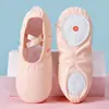 Zapatos de Baile de Tela Libre con Cordones para Mujer Suela Suave para Adultos Niños Pequeños Zapatos de Ballet Forma de Garra de Gato Zapatos de Yoga