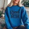 Sudadera de Cuello Redondo Mamá Rescatista Orgullosa Exportación Transfronteriza Amazon Al Por Mayor Una Pieza Producto de Temu Wish