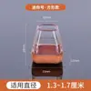Capas de Pé Silenciosas para Mesa e Cadeira Estilo Universal Doméstico Material de Silicone Transparente Não Precisa de Cola Encaixe Pronto para Usar Base de Feltro Resistente ao Desgaste Reduz