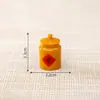 Serie de miniaturas de paisaje creativas y simuladas de jarra de vino y tetera, accesorios de decoración para paisajismo DIY, figuras en miniatura