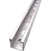 Acero Galvanizado en Forma de C Resistente a Terremotos/304/Soporte para Panel Solar Viga de Acero Perforada en Forma de C Galvanizada en Caliente 41