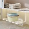 Estante para Lavabo Colgante para Inodoro Estante de Almacenamiento Inferior para Lavabo Gabinete de Baño para Inodoro Almacenamiento para Lavabo Estante de Almacenamiento