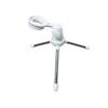 Microfone Condensador Tripé Dobrável de Uso Pesado Suporte Portátil de Metal Mini Suporte de Mesa Tripé Lupa