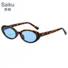 Gafas de Sol Retro Europeas y Americanas de Marco Pequeño Ovaladas Ojo de Gato para Mujer, Nuevo Estilo Callejero de Moda 2026 Gafas de Sol de Gama Alta