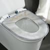 Almofada de vaso sanitário adesivo de almofada de vaso sanitário doméstico Four Seasons Universal Toilet cushion tampa do vaso sanitário espessada Tampa do vaso sanitário universal