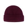 Sombrero sencillo de lana virgen, jersey japonés de invierno, gorro para el frío, gorro para el frío, marca de moda para hombre, gorro de punto, gorro cálido de invierno
