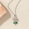 Moda Transfronteriza Accesorios de Flor de Tulipán Collar Estilo Dulce Colgante Pequeño de Flor Fresca Cadena para Suéter Versátil con Temperamento