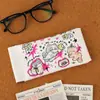 Linda Bolsa Portátil para Gafas Hello Kitty Almacenamiento Caja Automática para Gafas de Sol para Mujer Bolsa Protectora para Gafas de Sol