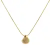 Collar de Perlas Serie Oceánica Transfronterizo Colgante de Estrella de Mar Tortuga Acero Inoxidable Collar Largo Cadena para Clavícula Color Libre para Mujeres