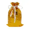 Bolsas de Regalo Navideñas Transfronterizas 2026 Modelo Nuevo Amazon Más Vendido Set de Bolsas de Regalo Navideñas Bolsa con Cordón Bolsa de Dulces