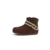 Botines Birkenstock de Encaje para Niñas 2026 Otoño/Invierno Nuevos Suela Suave Moda Retro Diseño Botas tipo Martin para Niños Mayores
