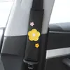 Suministros para coche caricatura funda para cinturón de seguridad cubierta protectora para hombro de seguridad alargada para hombres y mujeres lindo traje de decoración de coche Decoración interior