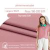 Tecido Piquet Mercerizado 190g Poliéster Algodão Camiseta Tecido de Malha Primavera e Verão Camisa Polo Empresarial Roupa Tecido Piquet