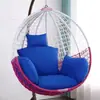 Almofada de assento para cesta suspensa, almofada para balanço de cadeira suspensa, almofada de cadeira integrada espessa para berço de rattan, almofada de assento destacável e lavável transfronteiriça