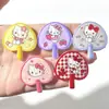 Lindos accesorios de resina de gato KT diy creativos hechos a mano pinza para el pelo flequillo funda para teléfono móvil caja de almacenamiento material de decoración