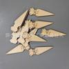 Artesanía de madera transfronteriza con letras de arcoíris, amor, estrella de cinco puntas, madera creativa, disponible en stock.