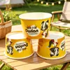 Ventas Directas de Fábrica Vasos de Papel Grueso Desechables de 8 oz Impresos Personalizados para Helado, Vasos para Helado, Vasos para Pudín, Se Pueden Equipar con Tapas