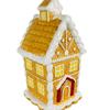 Exportación Casa de Navidad de Cerámica de Gran Venta Tarro de Almacenamiento de Galletas y Dulces Navidad Tarro de Almacenamiento de Alimentos de Gran Capacidad Tarro de Cerámica