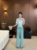 Novo Salão de Beleza Estilo Chinês Centro de Saúde Massagem Banho de Pés Massagem nos Pés Roupa de Trabalho Roupas de Técnica de Massagem nos Pés Feminina Traje para Cobrir a Barriga