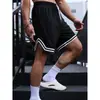 Pantalones Cortos Casuales de Malla Transpirable para Hombre Transfronterizos con Corte Holgado y Cintura con Cordón, Adecuados para Ropa de Calle de Verano