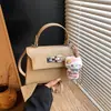 Bolso de Mano de Alta Calidad, Estilo Nuevo, Sencillo y Elegante, para el Trabajo y los Viajes Diarios, Bolso Pequeño Cuadrado de Hombro y Cruzado para Mujer, 2026