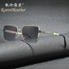 Nuevas Gafas de Sol de Moda 35014 Gafas de Sol Retro Europeas y Americanas para Hombre Modernas para Todo Uso para Conducir