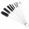 Escova para Canudo de Aço Inoxidável, Escova de Limpeza de Carburador, Escova de Limpeza para Pistola de Pintura de Tatuagem, Agulha de Limpeza, Escova para Tubo de Ensaio, Escova de Nylon para Mamadeira, Escova para Tubo de Água
