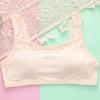 Ropa interior para niñas de talla grande Chaleco pequeño Período de desarrollo 9-12 años Sujetador de algodón puro para niña Sujetador para niña pequeña Top de tubo para niños