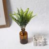 Atacado de fábrica Yiwu flor artificial flor de plástico planta verde em vaso decoração de casamento planta de simulação de samambaia grama persa