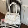 Bolsas de nicho transfronteiriças bolsa de boliche bolsa de ombro com laço bolsa de mão versátil de grande capacidade bolsa de ombro bolsa tote bolsa feminina