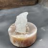 Hombre de Navidad de cristal 3cm piedra natural Papá Noel piedra semipreciosa talla regalo pequeño exquisito