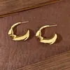 Pendientes Geométricos Brillantes de Alta Gama Transfronterizos Europeos y Americanos, Pendientes Minimalistas Simples y Únicos Estilo Ins para Mujer al por Mayor