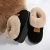 Pantufas de Algodão Femininas de Calcanhar Fechado para Outono e Inverno 2025, Novas Quentes para Interior, Casa, Sola Grossa, Pelúcia, Exterior, Sapatos de Maternidade para Homens