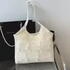 Lenço de Renda Fada Casual de Verão para Férias 2025 Estilo Estrangeiro Grande Capacidade Recorte Praia Sacola Tote Personalizada de Ombro para Mulheres
